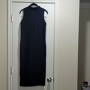 Worthington Size 4 Black Midi Bodycon Dress